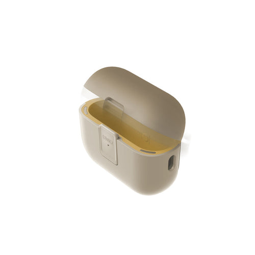 Uniq CLYDE AirPods Pro 2nd Gen Lock Case - (Ivory/Canary Yellow)