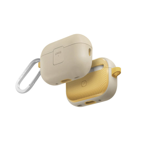 Uniq CLYDE AirPods Pro 2nd Gen Lock Case - (Ivory/Canary Yellow)