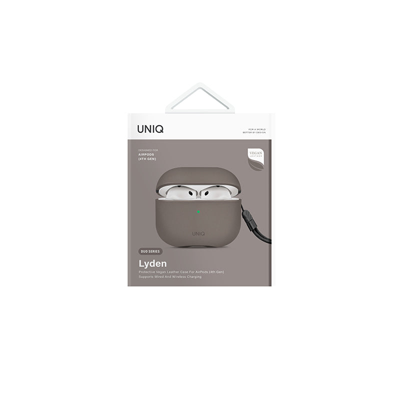 Uniq LYDEN DS Airpods 4th Gen (2024) Case - Flint Grey