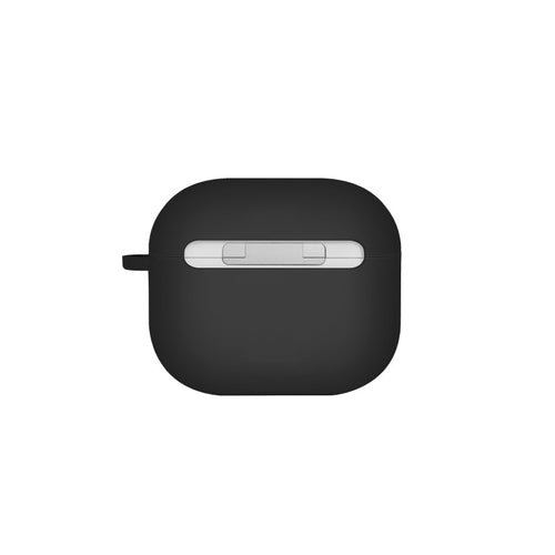 Uniq NEXO Active Hybrid Silicone Airpods 4th Gen (2024) Case with Sports Ear Hooks (Black)