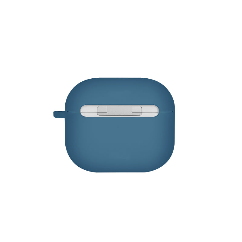 Uniq NEXO Active Hybrid Silicone Airpods 4th Gen (2024) Case with Sports Ear Hooks (Pacific Blue)