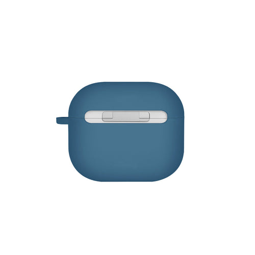 Uniq NEXO Active Hybrid Silicone Airpods 4th Gen (2024) Case with Sports Ear Hooks (Pacific Blue)