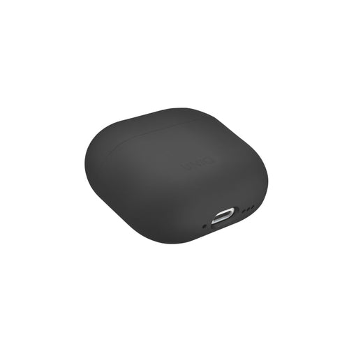 Uniq Lino Hybrid Liquid Silicon Airpods 4th Gen (2024) Case - Ash Grey