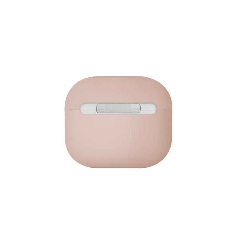 Uniq Lino Hybrid Liquid Silicon Airpods 4th Gen (2024) Case - Blush Pink