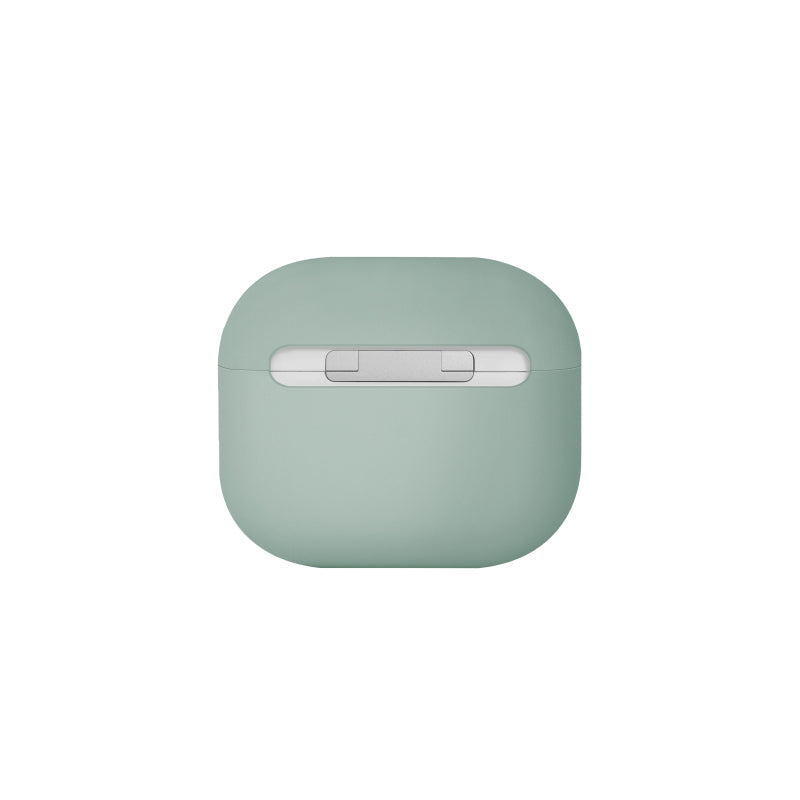 Uniq Lino Hybrid Liquid Silicon Airpods 4th Gen (2024) Case - Iceplant Green