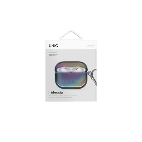 Uniq Iridescia Airpods Pro 2nd Gen Hang Case - Midnight Quartz