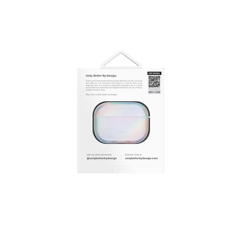 Uniq Iridescia Airpods Pro 2nd Gen Hang Case - Holo Quartz