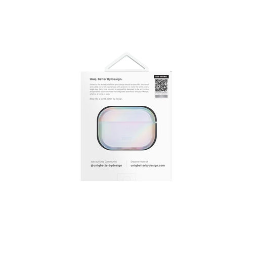 Uniq Iridescia Airpods Pro 2nd Gen Hang Case - Holo Quartz