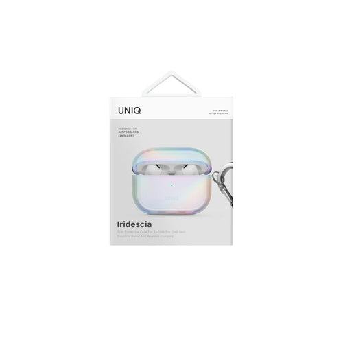 Uniq Iridescia Airpods Pro 2nd Gen Hang Case - Holo Quartz