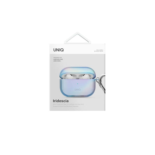 Uniq Iridescia Airpods Pro 2nd Gen Hang Case - Eclipse Blue