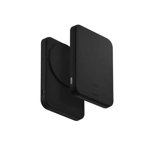 Uniq Lyden Lexa 5000mAh Magnetic Fast Wireless USB-C PD Power Bank - (Black)