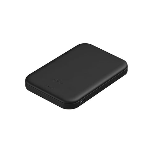 Uniq Lyden Lexa 5000mAh Magnetic Fast Wireless USB-C PD Power Bank - (Black)