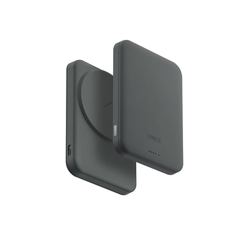 Uniq Lyden Lexa 5000mAh Magnetic Fast Wireless USB-C PD Power Bank - (Lichen Green)