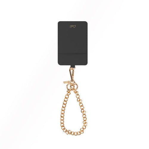 Uniq Coehl Caryne 3-IN-1 Universal Lanyard And Hand Strap With ID Card Holder - Ebony