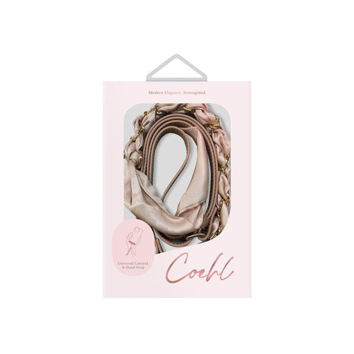 Uniq Coehl Caryne 2-IN-1 Universal Lanyard And Hand Strap -Dusty Nude