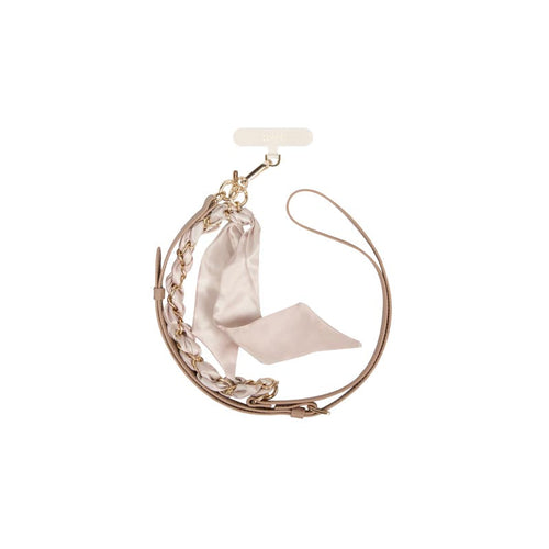 Uniq Coehl Caryne 2-IN-1 Universal Lanyard And Hand Strap -Dusty Nude