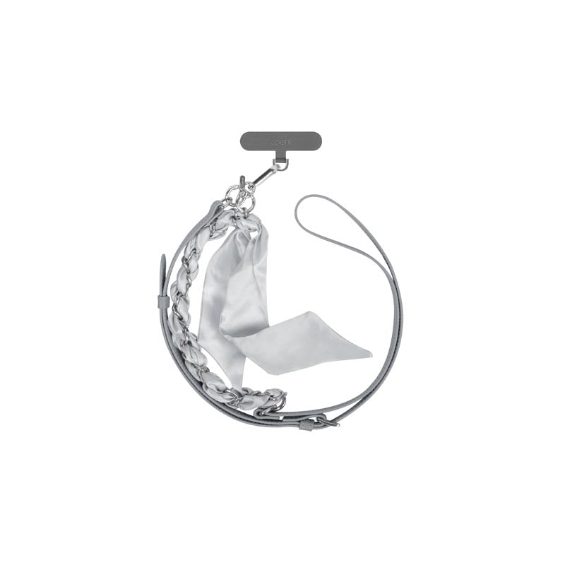 Uniq Coehl Caryne 2-IN-1 Universal Lanyard And Hand Strap -  Cloud Grey