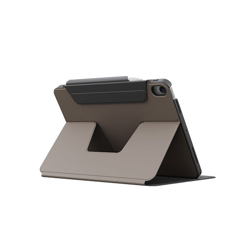 Uniq Rovus Snapmount Magnetic 360 Rotating Detachable Case For iPad Air 11 (M2-M3) -Flint Grey