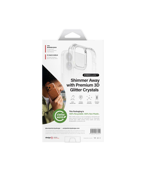 Uniq Hybrid iPhone 17 (2025) 6.3 Magclick Charging Lifepro Xtreme - Tinsel Lucent