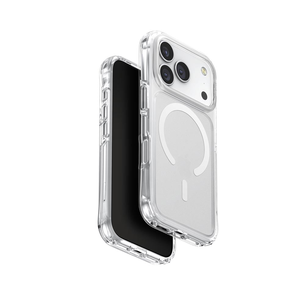 Uniq Hybrid iPhone 17 Pro (2025) 6.3 Magclick Charging Lifepro Xtreme (AF) - Frost Clear