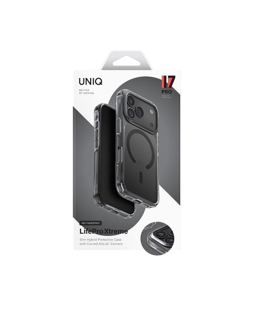 Uniq Hybrid iPhone 17 Pro (2025) 6.3 Magclick Charging Lifepro Xtreme (AF) - Frost Smoke