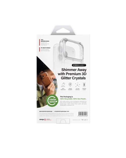 Uniq Hybrid iPhone 17 Pro (2025) 6.3 Magclick Charging Lifepro Xtreme - Tinsel Lucent