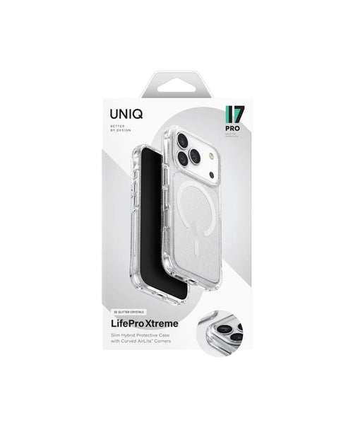 Uniq Hybrid iPhone 17 Pro (2025) 6.3 Magclick Charging Lifepro Xtreme - Tinsel Lucent