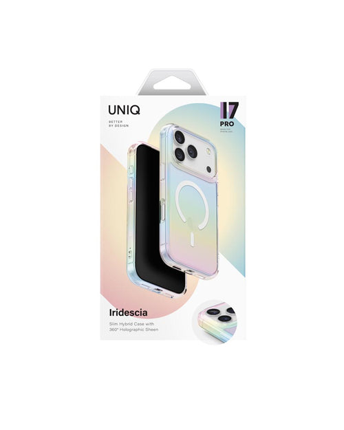 Uniq Hybrid iPhone 17 Pro (2025) 6.3 Magclick Charging Iridescia - Holo Quartz