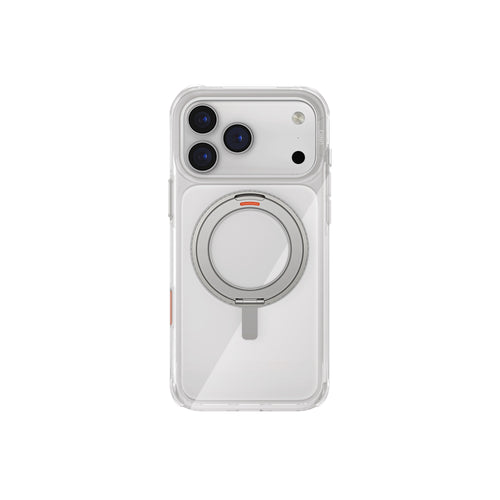 Uniq Hybrid iPhone 17 Pro Max (2025) 6.9  Swivix With 360 Rotating Kickstand - Lucent Clear