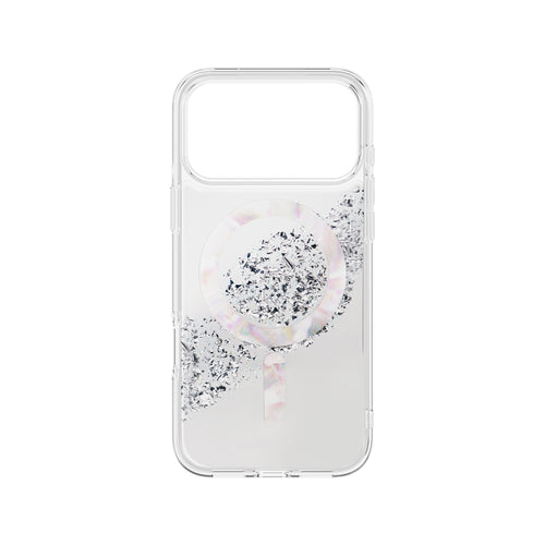 Uniq Coehl  iPhone 17 Pro Max  (2025) 6.9 Magnetic Charging  Crystelle - Sparkling Silver