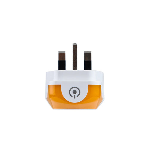 Morries MS2001USB/C/Y USB A+C Adaptor with Night Light (Yellow)