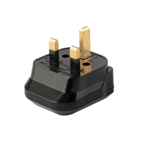 Morries MS3106N Travel Adaptor with Neon Indicator (Black)
