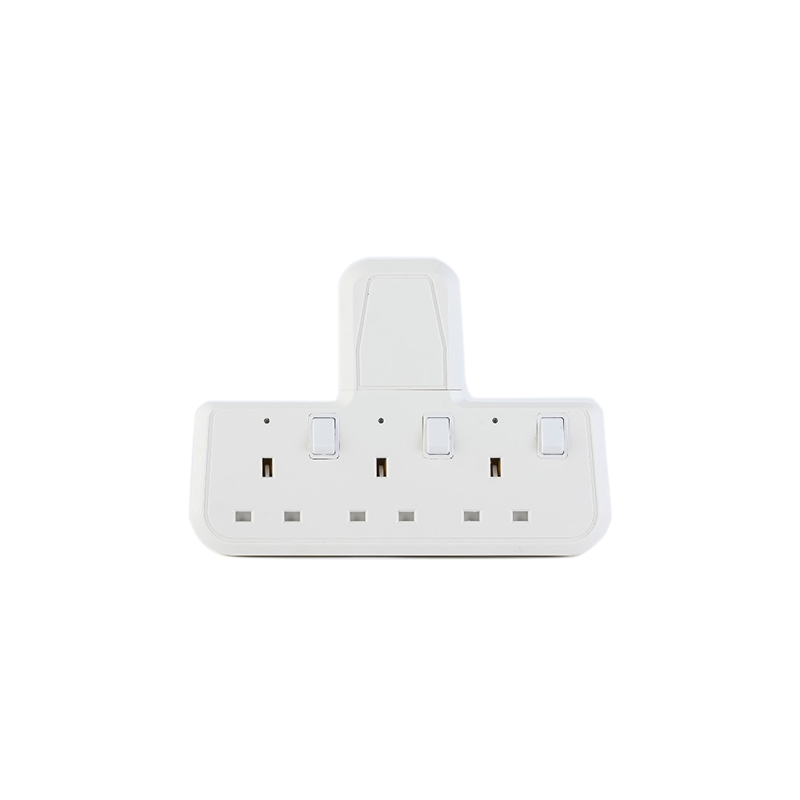 Morries MS33TAWS T-Shape 3Way Adapter with Switch