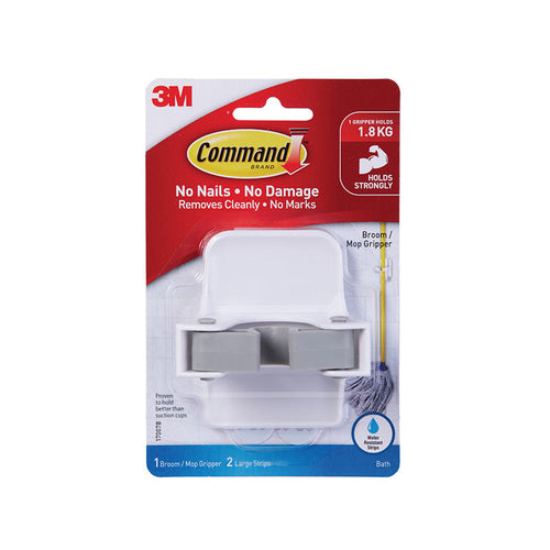 3M Command 17007B Broom/Mop Gripper 1Pk2P/B