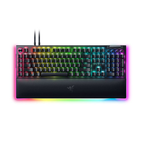 Razer BlackWidow V4 Pro - Mechanical Gaming Keyboard (Yellow Switch)