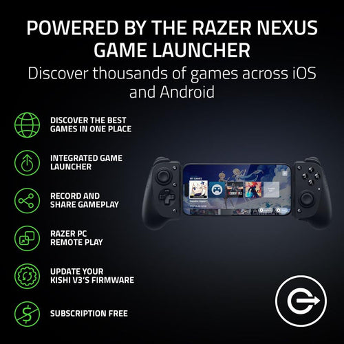 Razer Kishi V3 - USB C Gaming Controller for Android and iPhone - FRML Packaging
