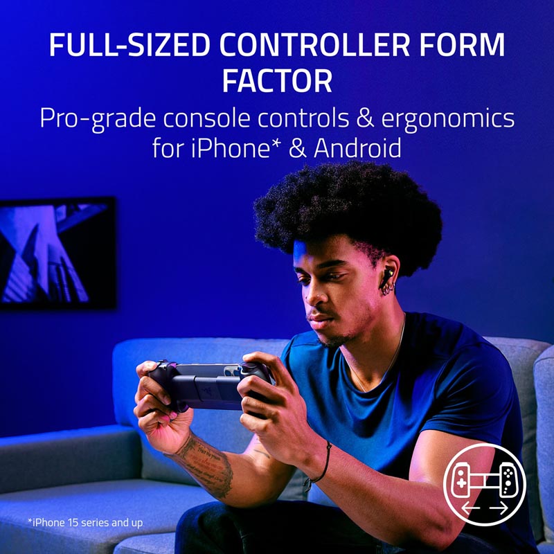 Razer Kishi V3 - USB C Gaming Controller for Android and iPhone - FRML Packaging