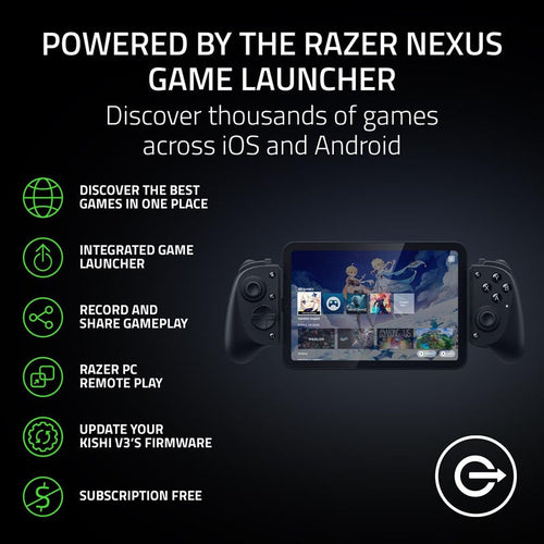Razer Kishi V3 Pro - USB C Gaming Controller for Android, iPhone, and iPad Mini - FRML Packaging