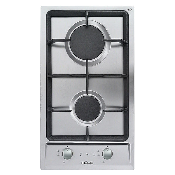 Mowe 30cm 2 Burners Wi-Fi Stainless Steel Hob