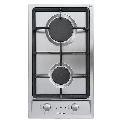 Mowe 30cm 2 Burners Wi-Fi Stainless Steel Hob