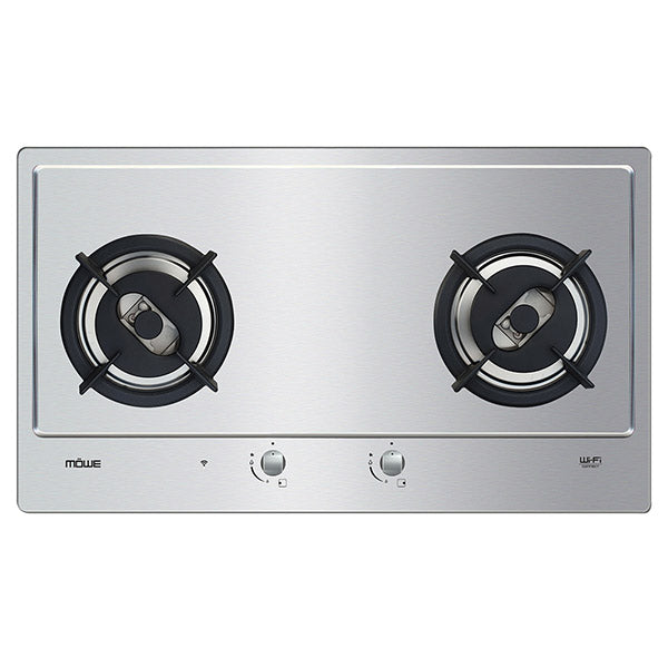 Mowe 78cm 2 Burners Wi-Fi Stainless Steel Hob