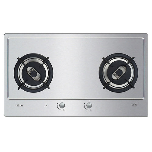 Mowe 78cm 2 Burners Wi-Fi Stainless Steel Hob