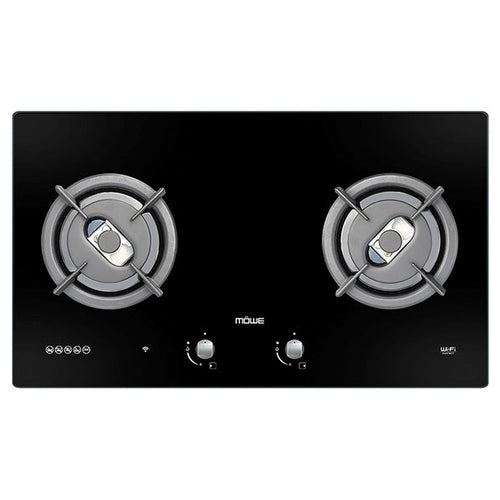 Mowe 78cm 2 Burners Wi-Fi Glass Hob