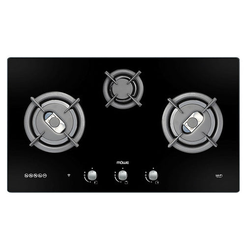 Mowe 90cm 3 Burners Wi-Fi Glass Hob