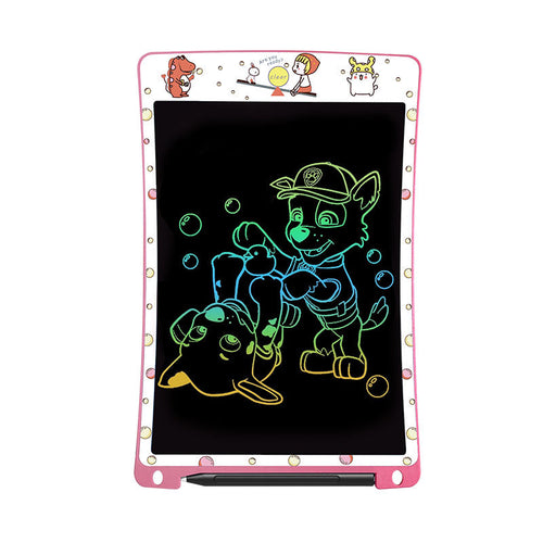 BOS+ 10inch Drawing Board & Writing Tablet (Rechargeable) Pink