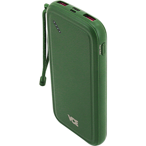 VCE VE-PD08 PD20W 10000mAh Power Bank (Green)