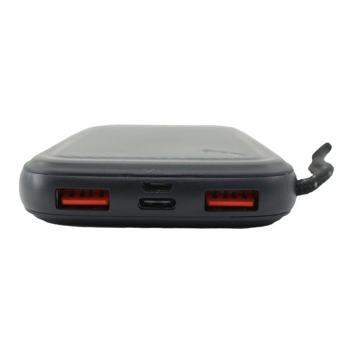VCE VE-PD08 PD20W 10000mAh Power Bank (Black)