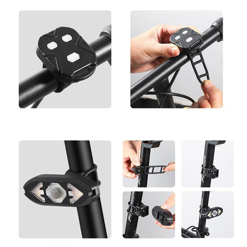 BOS+ J92 Recharging LED Bicycle Tail Lamp