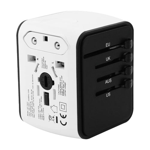VCE VE-TA3C Universal Travel Adaptor (White)