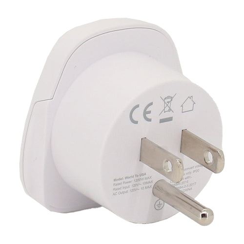 VCE VE-TA6 US Standard Travel Adaptor